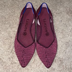 Rothy’s Point Flat size 8